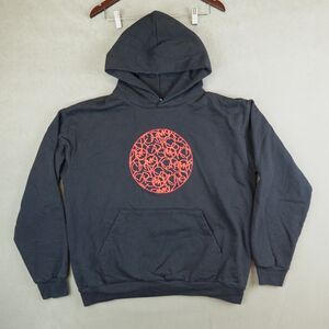 Los Angeles Apparel 14oz Heavy Fleece Hooded Pullover Sweatshirt XL Black